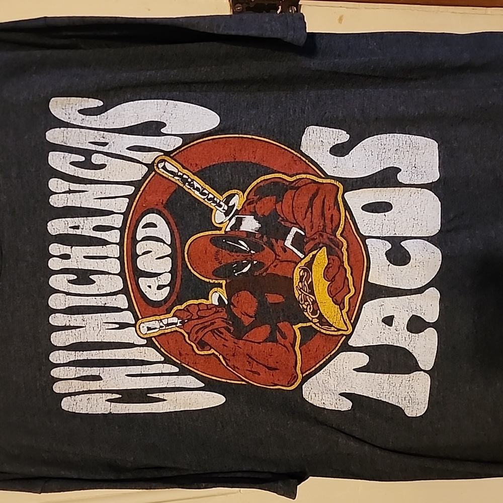 Marvel Chimichangas and Tacos graphic tee